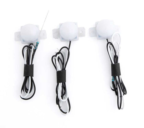 LED Dome Building Light 3-Pack -- Warm White-1