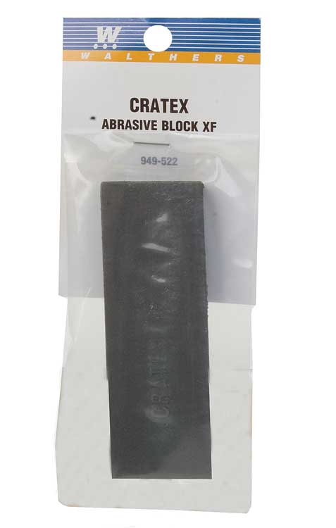 Cratex Abrasive Block Extra Fine -- 3 x 1 x 1/4"  7.6 x 2.5 x .6cm-2
