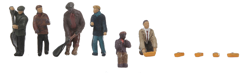 Coal Yard Workers -- pkg(6)