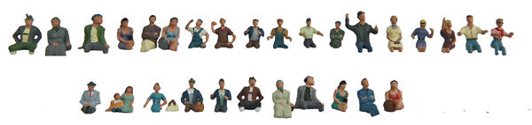 Seated Coach Passengers pkg(30)