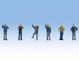 1960s & 70s Yard Crewmen pkg(6)
