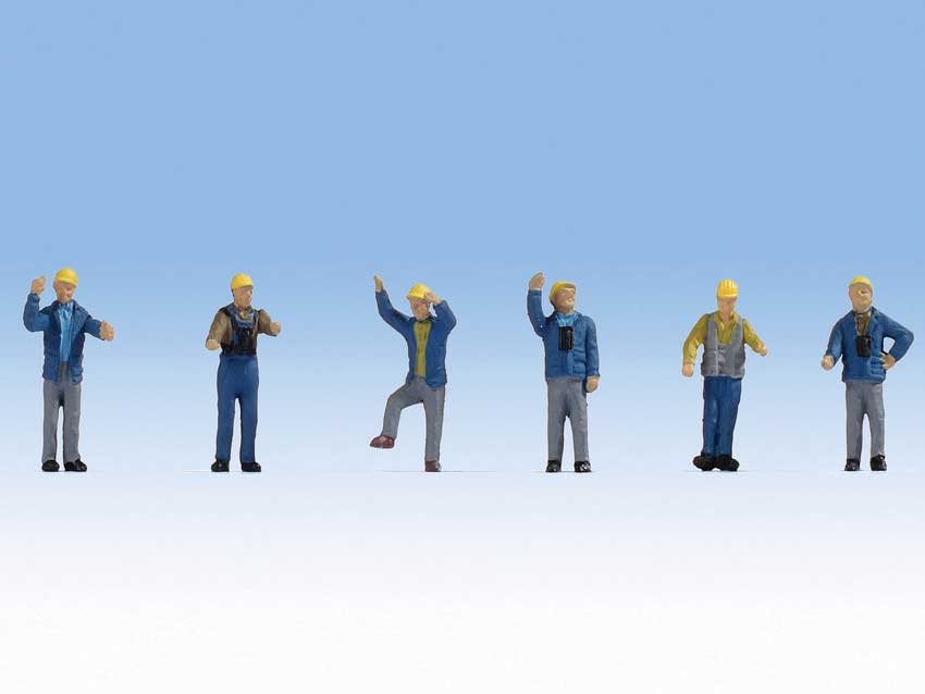 1960s & 70s Yard Crewmen pkg(6)