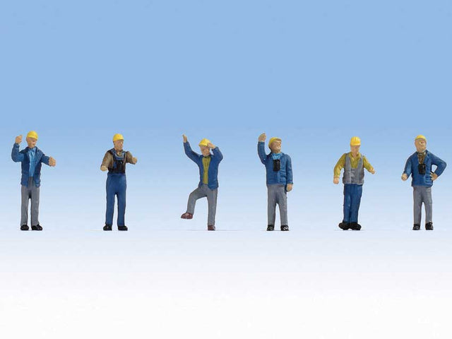 1960s & 70s Yard Crewmen pkg(6)
