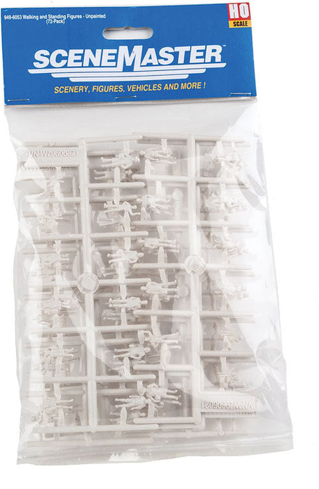 Standing and Walking Figures -- Unpainted pkg(72)-3