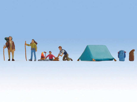 Hikers and Campers -- 4 Campers, Tent & Accessories