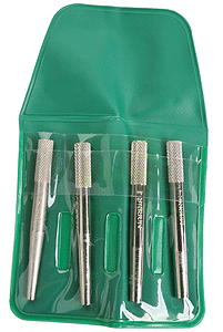 Hex Wrench Set -- w/#00, #0, #1 & #2 Wrenches