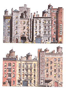 Background Building - Instant Buildings(TM) -- Back Street Structures