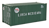 20' Corrugated Container with Flat Panel - Assembled -- Linea Mexicana-1