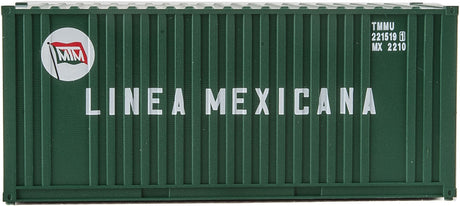 20' Corrugated Container with Flat Panel - Assembled -- Linea Mexicana-3