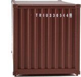 20' Corrugated Container - Assembled -- Triton (brown, white)-4