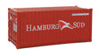 20' Corrugated Container - Assembled -- Hamburg Sud-1