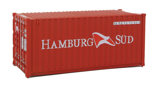 20' Corrugated Container - Assembled -- Hamburg Sud-1