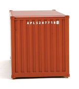 20' Corrugated Container - Assembled -- American President Lines (brown, white)-5