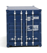 20' Corrugated Container - Assembled -- GE Seaco (blue, white, red)-4