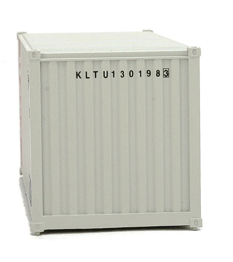 20' Corrugated Container - Assembled -- K-Line (gray, red, white)-5