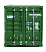 20' Corrugated Container - Assembled -- UASC (green, white, red)-3