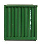 20' Corrugated Container - Assembled -- UASC (green, white, red)-4