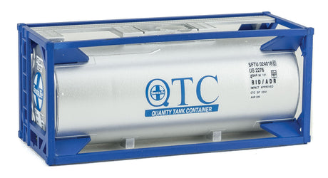20' Tank Container - Kit -- Santa Fe (white, blue)-1