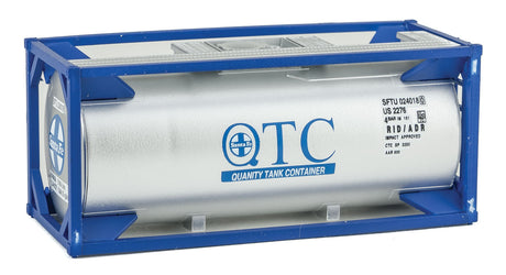 20' Tank Container - Kit -- Santa Fe (white, blue)-2