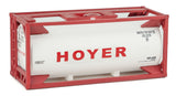 20' Tank Container - Kit -- Hoyer (white, red)-1
