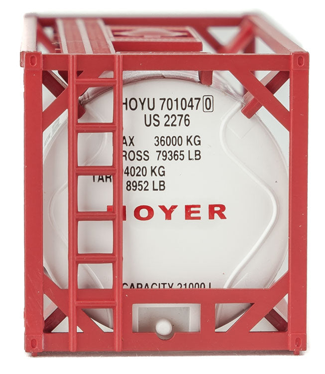 20' Tank Container - Kit -- Hoyer (white, red)-3