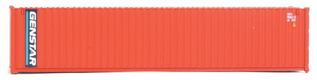 40' Corrugated Container - Assembled -- Genstar (orange, blue, white)-4