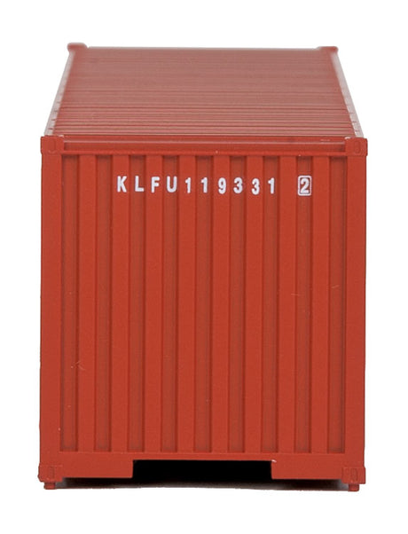 40' Corrugated Container - Assembled -- K-Line (red, white)-4
