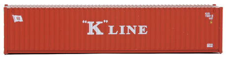 40' Corrugated Container - Assembled -- K-Line (red, white)-5