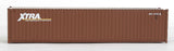 40' Corrugated Container - Assembled -- XTRA (brown, white)-5