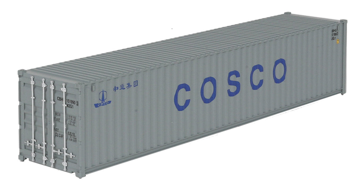 40' Corrugated Container - Assembled -- China Ocean Shipping Co.-2
