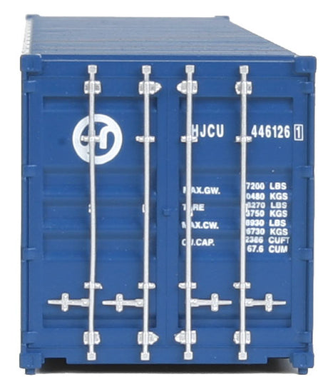 40' Corrugated Container - Assembled -- Hanjin-4