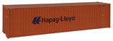 40' Hi Cube Corrugated Container w/Flat Roof - Assembled -- Hapag-Lloyd-1