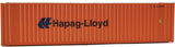 40' Hi Cube Corrugated Container w/Flat Roof - Assembled -- Hapag-Lloyd-3