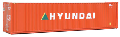 40' Hi Cube Corrugated Container w/Flat Roof - Assembled -- Hyundai-1