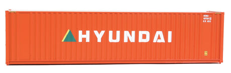 40' Hi Cube Corrugated Container w/Flat Roof - Assembled -- Hyundai-5