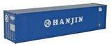 40' Hi Cube Corrugated Container w/Flat Roof - Assembled -- Hanjin-1
