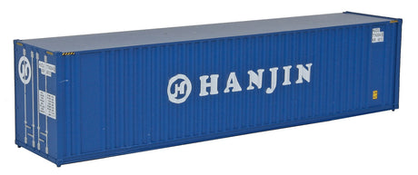 40' Hi Cube Corrugated Container w/Flat Roof - Assembled -- Hanjin-1