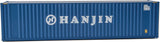 40' Hi Cube Corrugated Container w/Flat Roof - Assembled -- Hanjin-4