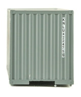40' Hi-Cube Corrugated Container w/Flat Roof - Assembled -- Nedlloyd (gray, orange, black)-5