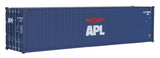 40' Hi Cube Corrugated Side Container - Assembled -- American President Lines (Eagle Logo)-1