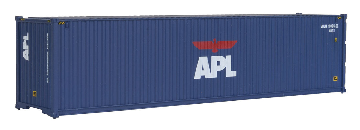 40' Hi Cube Corrugated Side Container - Assembled -- American President Lines (Eagle Logo)-2