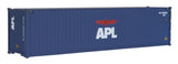 40' Hi Cube Corrugated Side Container - Assembled -- American President Lines (Eagle Logo)-2