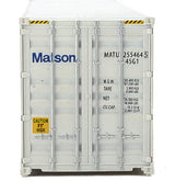 40' Hi-Cube Corrugated-Side Container - Assembled -- Matson (gray, blue)-4
