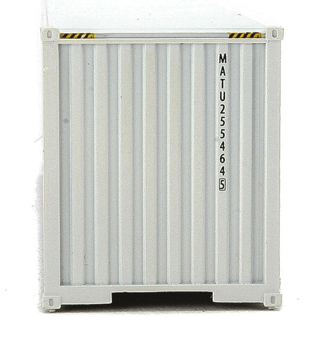 40' Hi-Cube Corrugated-Side Container - Assembled -- Matson (gray, blue)-5