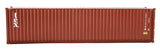40' Hi-Cube Corrugated-Side Container - Assembled -- TEX (brown, white)-3