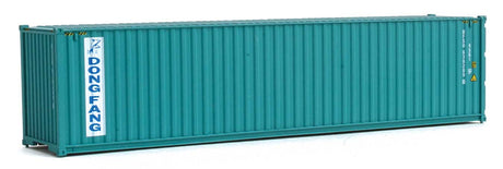 40' Hi-Cube Corrugated-Side Container - Assembled -- Dong Fang (green, white)-2