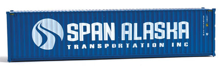 40' Hi-Cube Corrugated-Side Container - Assembled -- Span Alaska (blue, white)-5