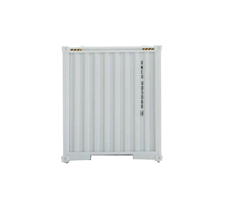 40' Hi-Cube Corrugated-Side Container - Assembled -- Ocean Network Express - ONE (white, magenta)-4