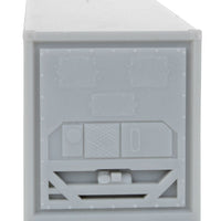 40' Hi Cube Smooth Side Reefer Container - Assembled -- Undecorated