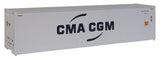 40' Hi Cube Smooth Side Reefer Container - Assembled -- CMA-CGM-1